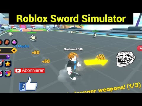 Wir Spielen in ROBLOX Sword Simulator I Forza Hubi