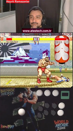 Every Kabal Match Is a New Adventure - Zangief vs Chun Li #streetfighter #gaming #retrogaming
