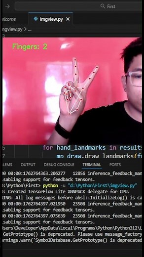 Python OpenCV #ai #aivideo #opencv