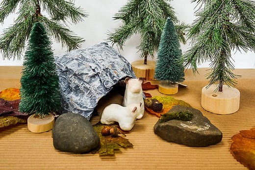 DIY Paper Bag Bear Dens