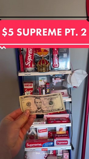 $5 Supreme Items! #supreme #fyp #TheAdamProject #TurboTaxAlphorn #foryou