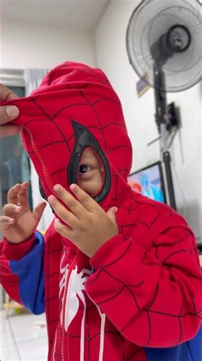 Little spider man #cute baby #coco baby # #fun