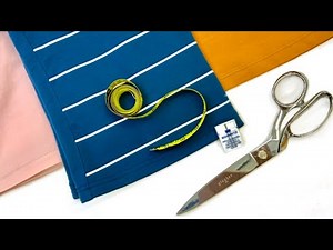 The Secret for EASIEST straight t-shirt hem **Professional Tailoring**