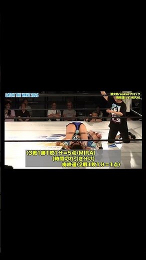 2026.6.1新宿大会 CTW26 梅咲遥 vs MIRAI