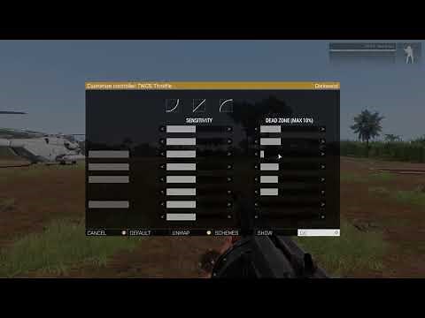 ARMA 3 Joystick/Throttle/Pedals Setup