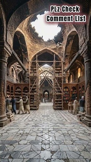 Baghdad’s House of Wisdom Brought Back by AI 🕌 #evolution #satisfying #transformation