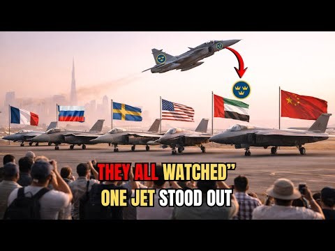 Gripen JAS-39 Stole the Show at Dubai Airshow 2025