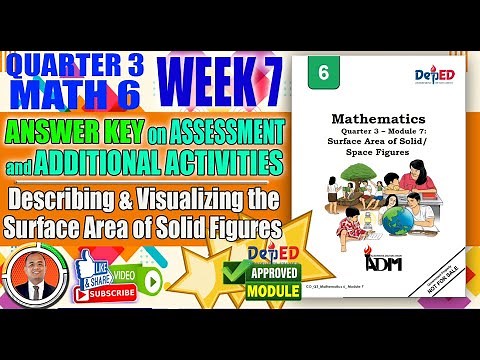Math 6 Quarter 3 Week 7: Answer Key on Assessment and Additional Activities