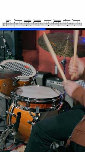 120 BPM Funk Groove #drumnotation #grooveoftheday #drumlessons #drummer #drums #funkdrumming