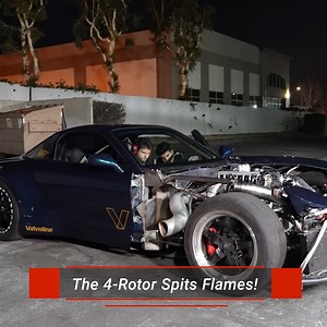 548K views · 10K reactions | The 4-Rotor Spits Flames! | Rob Dahm | Facebook