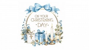 Boys Christening Day Clipart, Communion Graphics PNG - Digital Download - Etsy