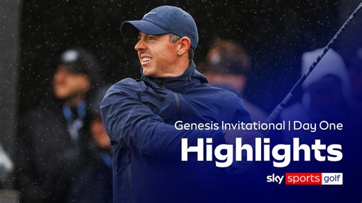 The Genesis Invitational: Rory McIlroy masters tricky conditions to sit near top of leaderboard in Los Angeles alongside Aaron Rai