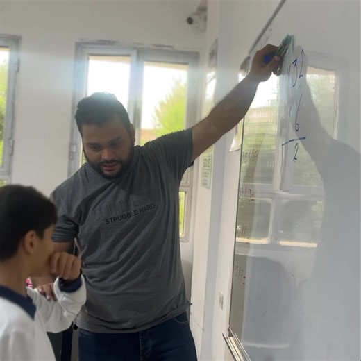 Mathematics lesson with Mr. Murtada in Grade 4 — our young learners explored numbers with focus and excitement today! 💡📘 #Mathematics #Grade4 #MadaratSchool | International Madarat School / مدرسة مدارات الدولية