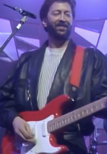 Eric Clapton Performing 'Behind The Mask' on 'Top of the Pops' in 1987