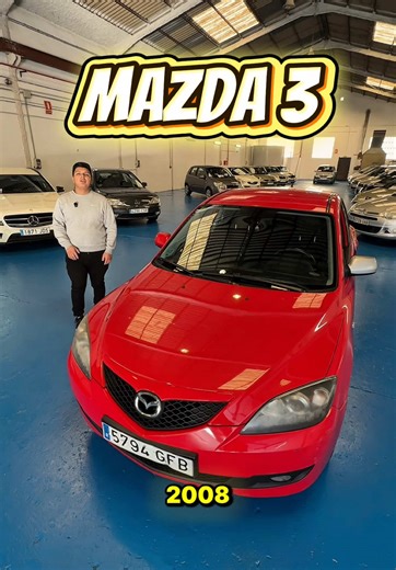 Mazda 3 2008 260.00 Etiqueta C Gasolina 1.5 105 cv ITV 2026 4500€ recoches.com ☎️614300170 📍Zaragoza, Poligono La Puebla de Alfinden #CochesDeOcasión #CochesUsados #CochesSegundaMano #VentaDeCoches #CompraVentaCoches