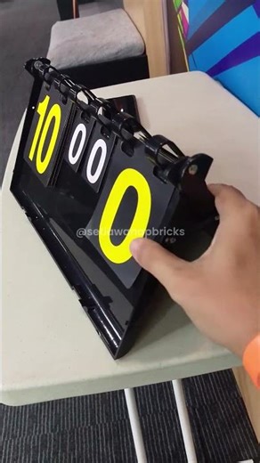 Papan Skor 38CM 4 Digit Portable – Cocok untuk Billiard & Turnamen Mini!