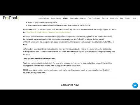 How to become a Childbirth Educator