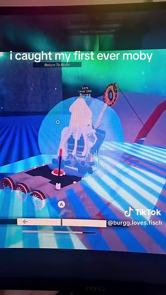 Catching My First Moby in Roblox