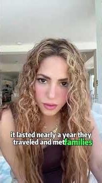 she's 49 he's 45 Shakira is aboutto enter her fifth relationship beforethat she had four unforgettab
