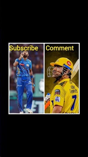 Hardik Pandya vs MS Dhoni shorts#comment #cricket #subscribe