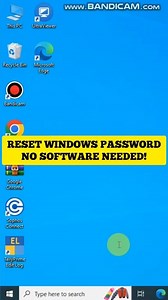🔐 Forgot your Windows password? No worries! Watch this step-by-step guide to reset your Windows user password easily. 💻 Works on Windows 10 & 11! 👇 Must Watch & Share! #WindowsTips #PasswordReset #TechHacks #HowTo #ComputerTricks #Windows10 #Windows11 #TechTok #ReelTutorial #LifeHacks #TechReels #ViralReels #TrendingNow #DigitalIndia #LearnOnReels | Tech Whiz Ajith