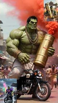 From a poor delivery boy to a king 💥 Hulk vs Zamindar Story | Holi Special AI Film
