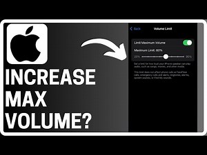 How To Increase Max Volume on iPhone - Full Guide