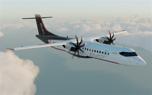 ATR divulga planos para nova geração de aviões híbridos