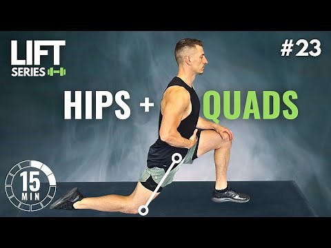 15 Min QUAD & HIP FLEXOR STRETCH for Better Mobility | Follow Along