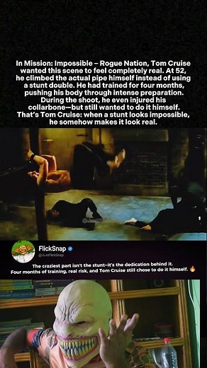 Tom Cruise Was Ready to Do This Dangerous Stunt Himself | Mission: Impossible – Rogue Nation (2015)