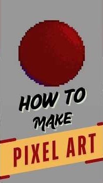 How to Make a Shaded Pixel Art Ball | Pixel Art Tutorial