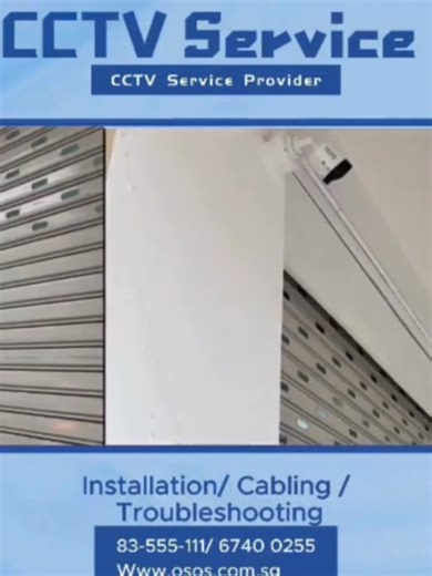 📹 Outdoor CCTV Job Done – Retail Shop Shop exterior now secured with a clean CCTV installation. Monitor your storefront, deter theft, and keep an eye on activities anytime. Protect your business before problems happen. #Cctvinstallation #ShopSecurity #retailsecurity #osos #singaporesecurity #CCTVSingapore