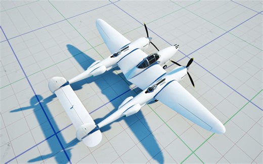 【Main Assembly】P-38L Lightening L