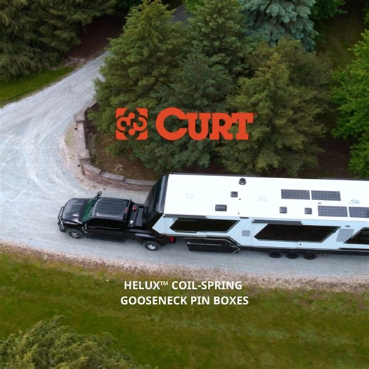 Built. Tested. Proven. The CURT Helux™ Coil-Spring Gooseneck Pin Box is engineered to protect your RV and deliver a smoother ride — with no airbag, no break-in, and no compromise. Come in and check it out! @curtmfg #CURT #Helux #RVtowing #InnovationInMotion | Trailer Ranch, LLC | Facebook