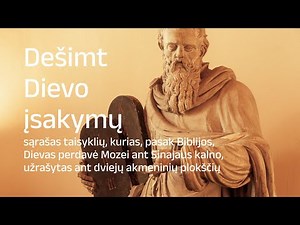 Dešimt Dievo įsakymų