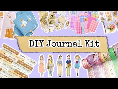 DIY Journaling Kit "11 DIYs 💡for Your Dream Journal Kit" | Amazing Craft 😳 ‪@AnikasArtGallery922‬