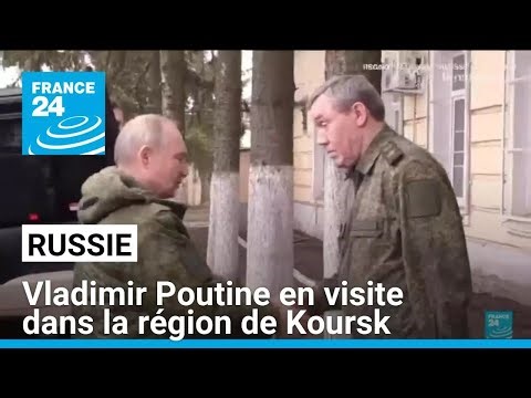 Vladimir Putin visits Russian troops in the Kursk region • FRANCE 24