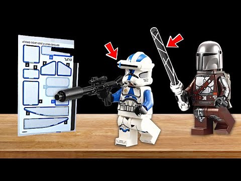EASY (and free) LEGO Star Wars Minifigure Upgrades!