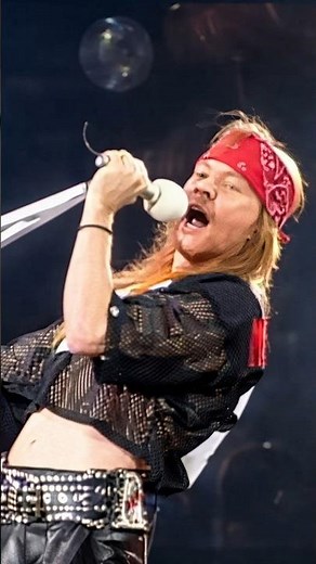 Tribute: A Clip of Axl Rose's Collaboration with Queen👑🤘#bohemianrhapsody #live #concert #1992