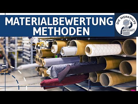 Methoden zur Bewertung von Material - Materialrechnung: Retrograde-, Inventur- & Skontrationsmethode