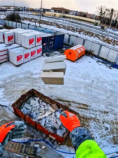 Murowanie ścian z bloczków gipsowych Orta, Rigirock, Multigips. Lokalizacja: Gdańsk. #murowanie #multigips #rigirok #gdansk #orta