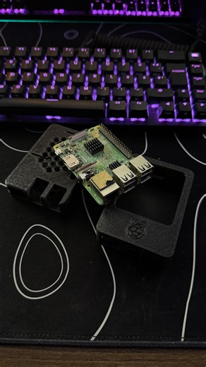 Cevin Nitschke on Instagram: "Easy 3D printed shell for my raspberry pi Fits perfectly and keeps everything clean and protected One of those small prints that are super satisfying printed on my Creality K2 #creality3d #raspberrypi #3dprinting #electronics #creativity"