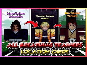 Weak Legacy 2 All Breathing Trainers Location Fast + Full Guide! (Moon,Sun,Insect,More)