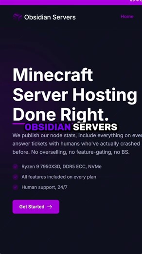 What MC server do you use? #minecraft #minecraftshorts #minecraftmemes #obsidianservers