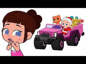 Deck the Halls + Bamboo Sky with Fa-la-la-la-la | #NurseryRhymes & Kids Song