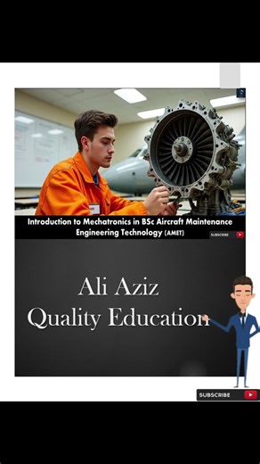 Mechatronics in Aircraft Maintenance ✈️ | ‪@AliAzizQualityEducation‬