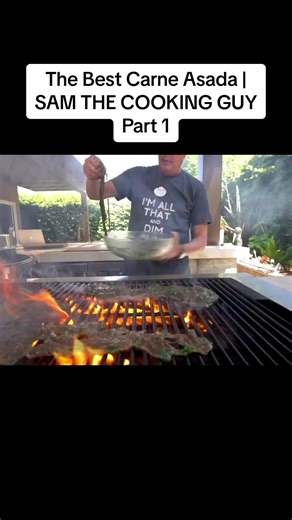 The Best Carne Asada | SAM THE COOKING GUY .#cooking #cookingathometiktoktv #guy #best #carne #asada #new