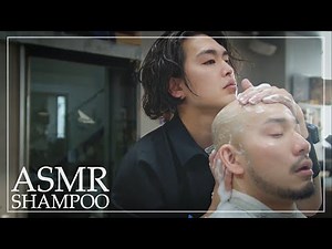 [ASMR] Best shampoo at a popular barbershop in Tokyo │ Genki Kobayashi x Yamaguchi Barber