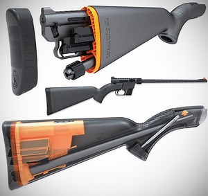 Henry U.S. Survival AR-7 Rifle Folds Into Itself, Easily Fits in a Backpack