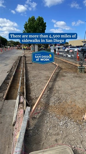 This month, the City is on track to complete a record-setting number of sidewalk replacements! We're set to complete 1,200 locations by the end of fiscal year 2025. That’s nearly 3x the previous record set in 2021 👏 : insidesandiego.org/new-milestone-reached-sidewalk-replacement #SanDiegoAtWork #SanDiego | City of San Diego